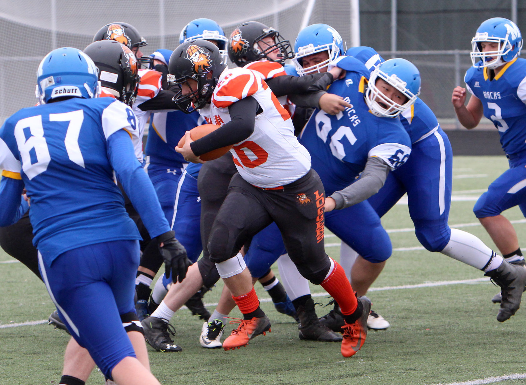 Phillips at McDonell football 9-29-18
